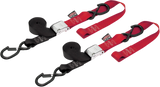 Cam Tie-Downs - 1-1/2\" x 6-1/2\' - Black/Red