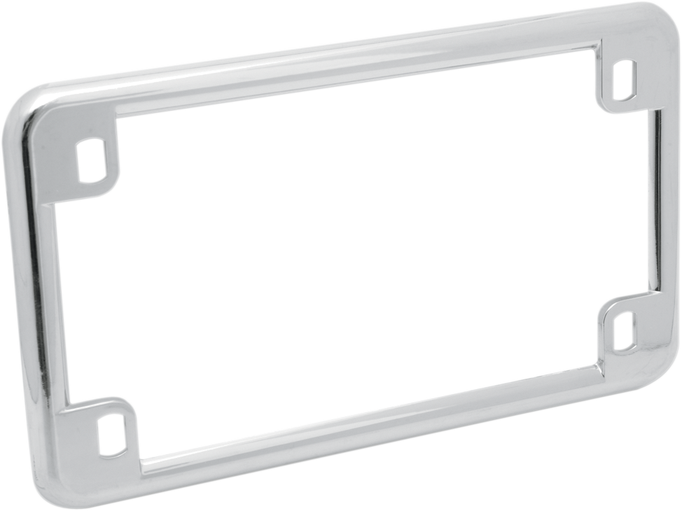 License Plate Frame - Chrome