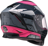 Youth Warrant 2.0 Helmet - Sentinel - Black/Pink - Small