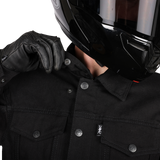 Highway v2 Denim Riding Jacket - Black - Large