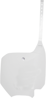 Front Number Plate - White 2007 - 2023