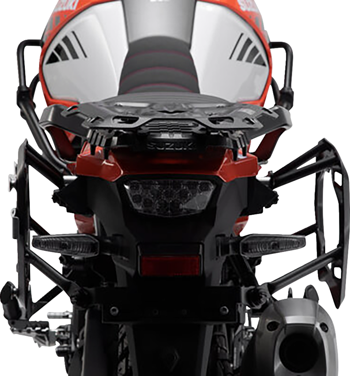 TRAX ADV Aluminum Case System - Silver - Suzuki V-Strom 1050 \'20-\'24 2020 - 2024