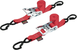 Ratchet Tie-Downs - 1-1/2\" x 6-1/2\' - Red