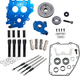 Cam Chest Kit without Cams - Gear Drive - Oil Cooled - Black Pushrods - Twin Cam 1999 - 2006