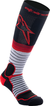 MX Pro Socks - Black/Red/Gray - Large