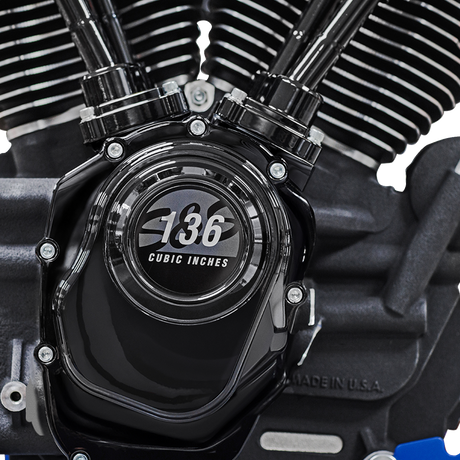 MK136 Black Edition Engine - Oil Cooled - 49 State - M8 Touring 2017 - 2023