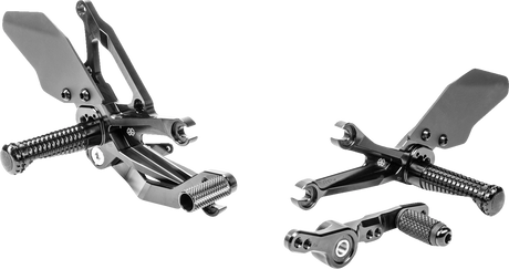 FXR Rearset - Black - Yamaha