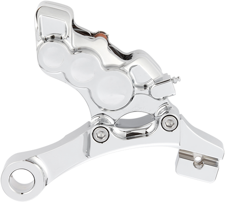 6-Piston Caliper - Rear - Chrome - 11.8\" 2008 - 2017