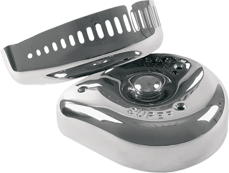 Slasher Air Cleaner Cover - Chrome