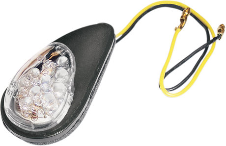 Ultra Flush-Mount LED Marker Lights - Black