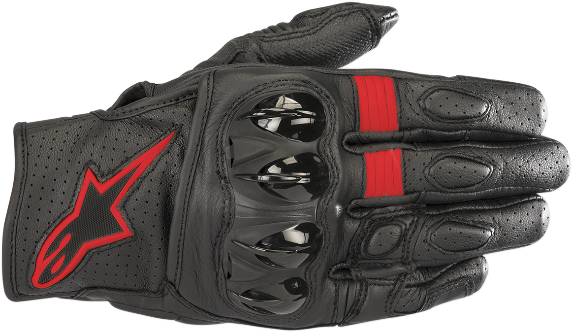 Celer V2 Gloves - Black/Fluo Red - 3XL