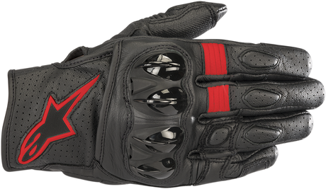 Celer V2 Gloves - Black/Fluo Red - 3XL