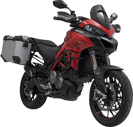 TRAX ADV Aluminum Case System - Silver - Ducati Multistrada 950/1200/1260/V2 \'15-\'24 2015 - 2024