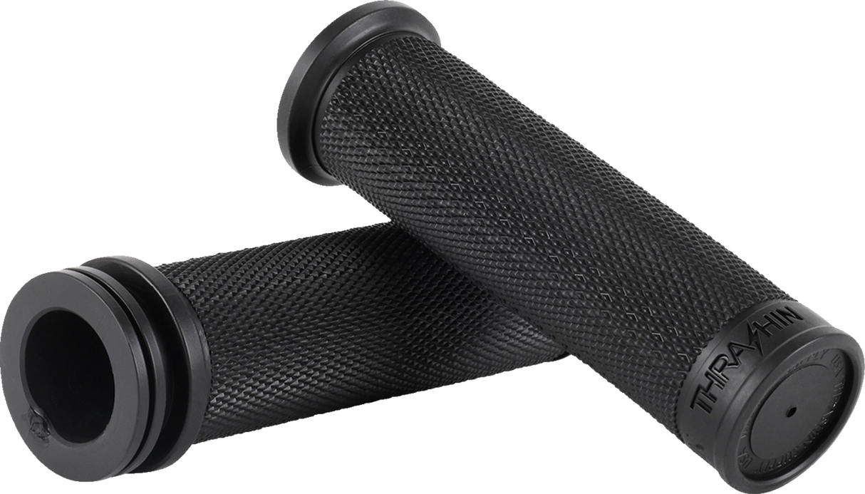 Grips - Moto - 1\" - Slim - Black