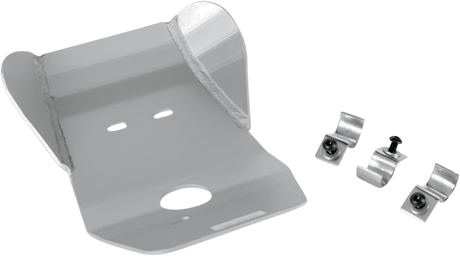 Skid Plate - Silver - Honda - CR 80/85 2000 - 2008