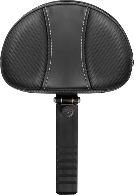 Backrest - Dominator - Carbon Fiber w/ Gray Stitching - XL \'04-\'22 2004 - 2022