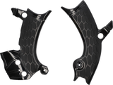 X-Grip Frame Guards - Black - YZ 250F/450F 2023 - 2024