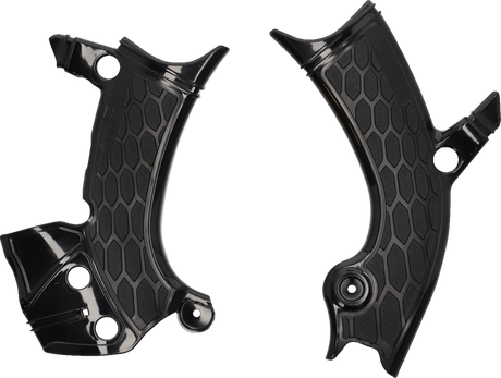 X-Grip Frame Guards - Black - YZ 250F/450F 2023 - 2024