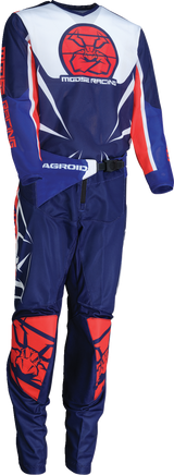 Youth Agroid Mesh Pants - Red/White/Blue - 30