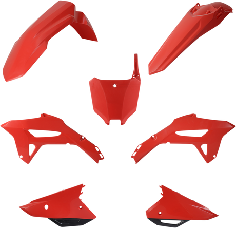 5 Piece Replica Body Kit - OEM \'22 Red - CRF 250R/450R 2021 - 2024