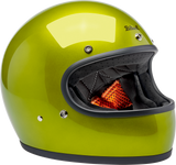 Gringo Helmet - Metallic Lime - Large
