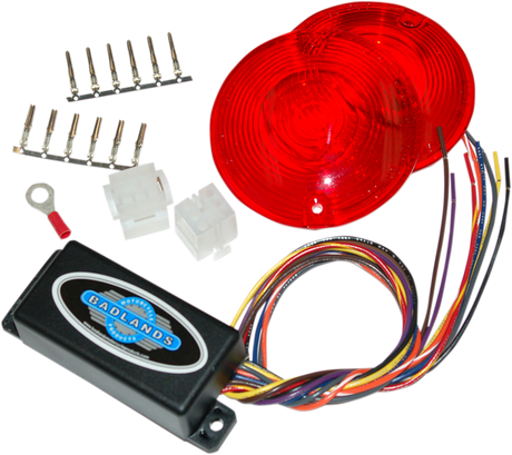 Plug-In Illuminator with Red Lenses - 6 Pin 1986 - 1996