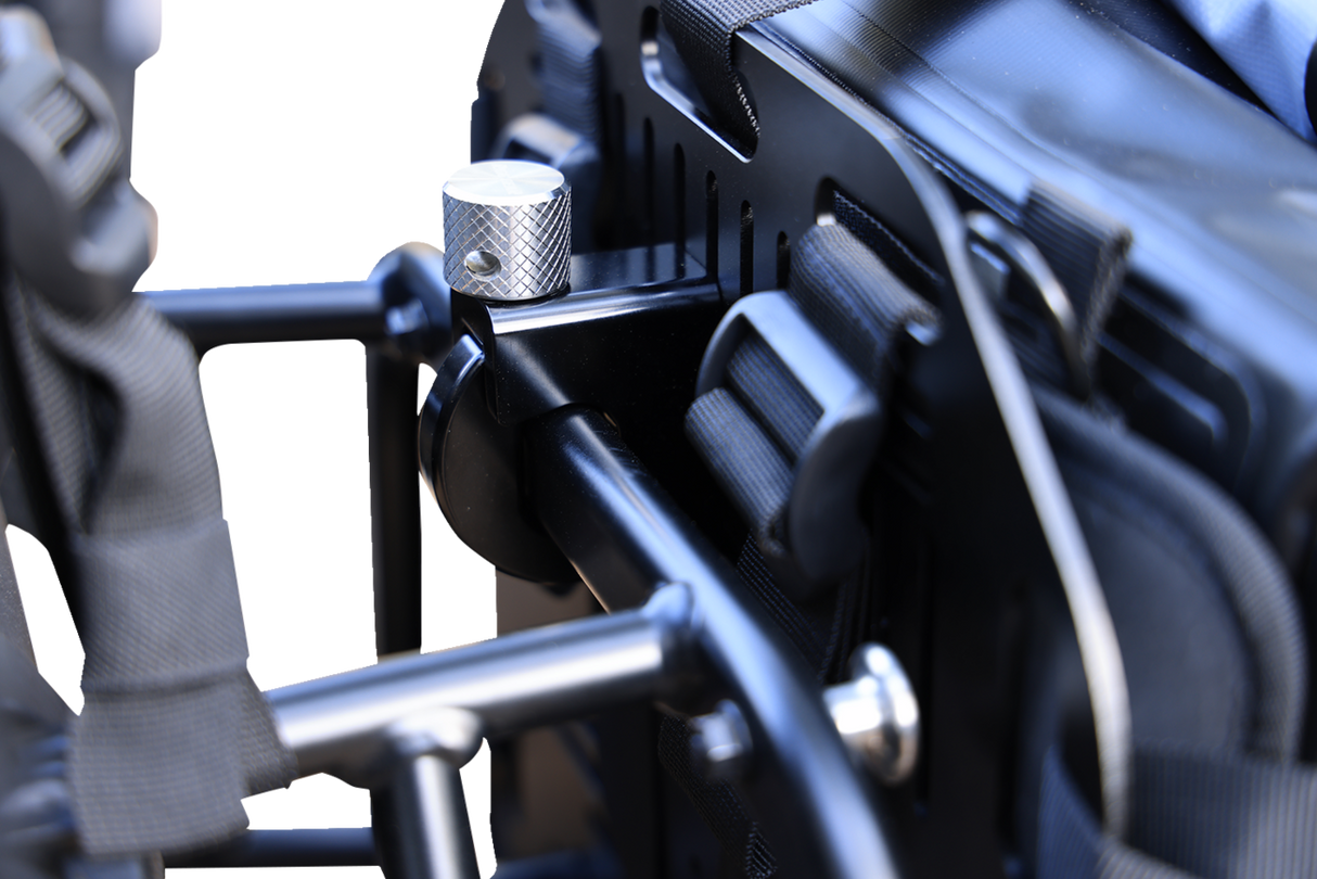 Flatbar Saddlebag Plates - RiggGear - Quick Release