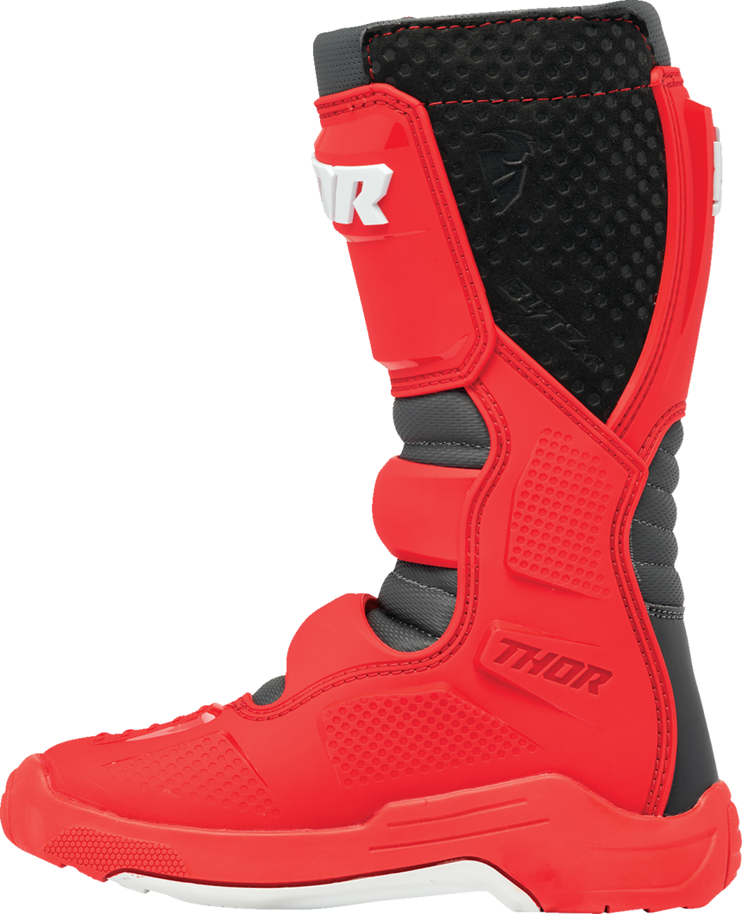Youth Blitz XR Boots - Red/Charcoal - Size 6