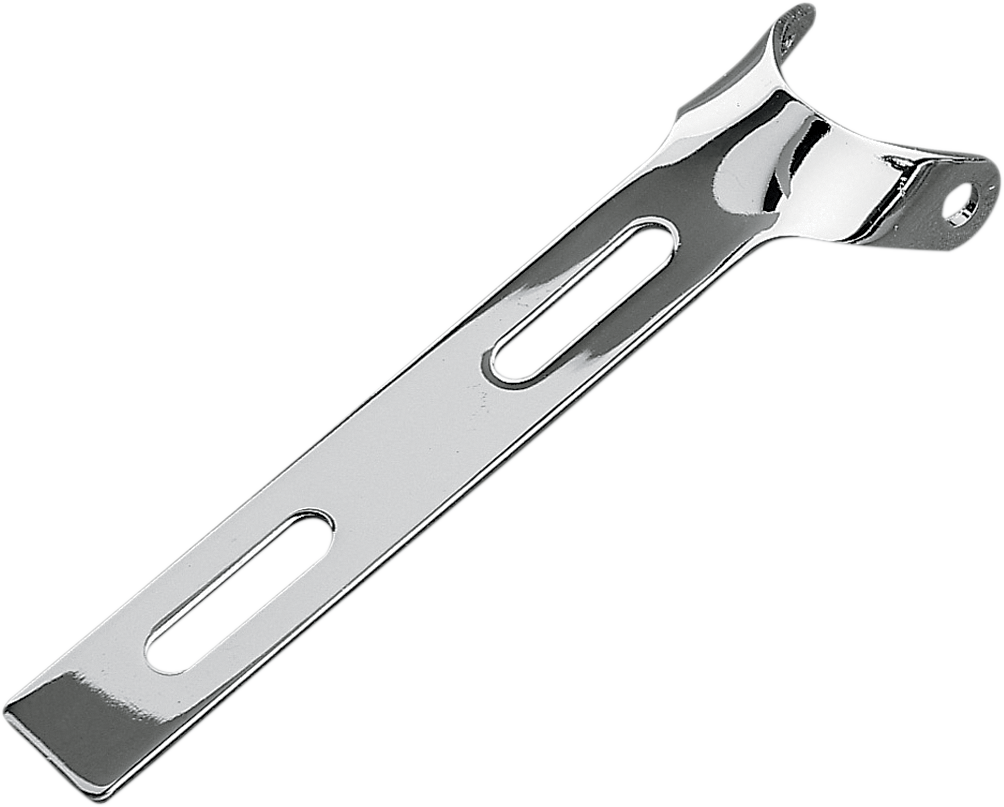 Universal Seat Bracket - Round End - Chrome