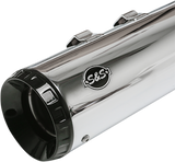 GNX Mufflers - 4.5\" - Chrome 2017 - 2022