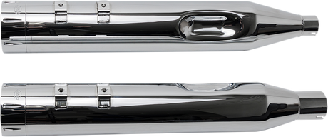 4-1/2\" MK45 Performance Mufflers - Chrome Tracer 2017 - 2022
