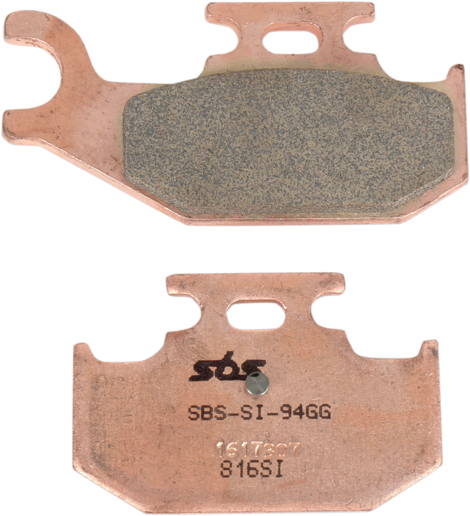 Off-Road Sintered Brake Pads 1989 - 2017