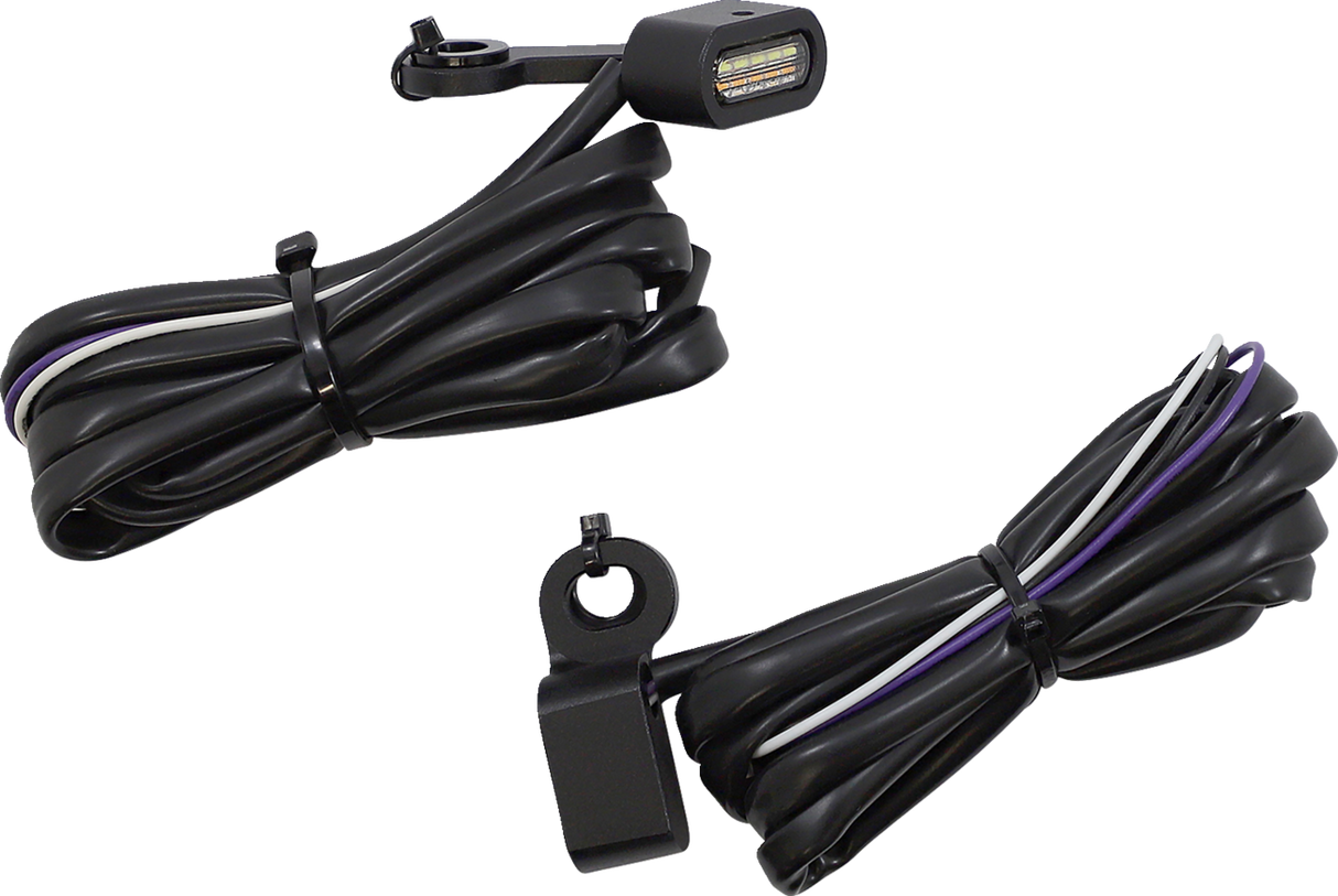 Marker Lights - White/Amber - Black 2014 - 2022