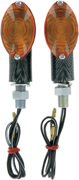 Ultra Mini Marker Lights - Carbon/Amber