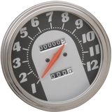 5\" MPH FL-Style 2:1 Speedometer - \'62-\'67 Black Face 1947 - 1984