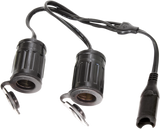 Y-Splitter - SAE to Dual Socket Adapter