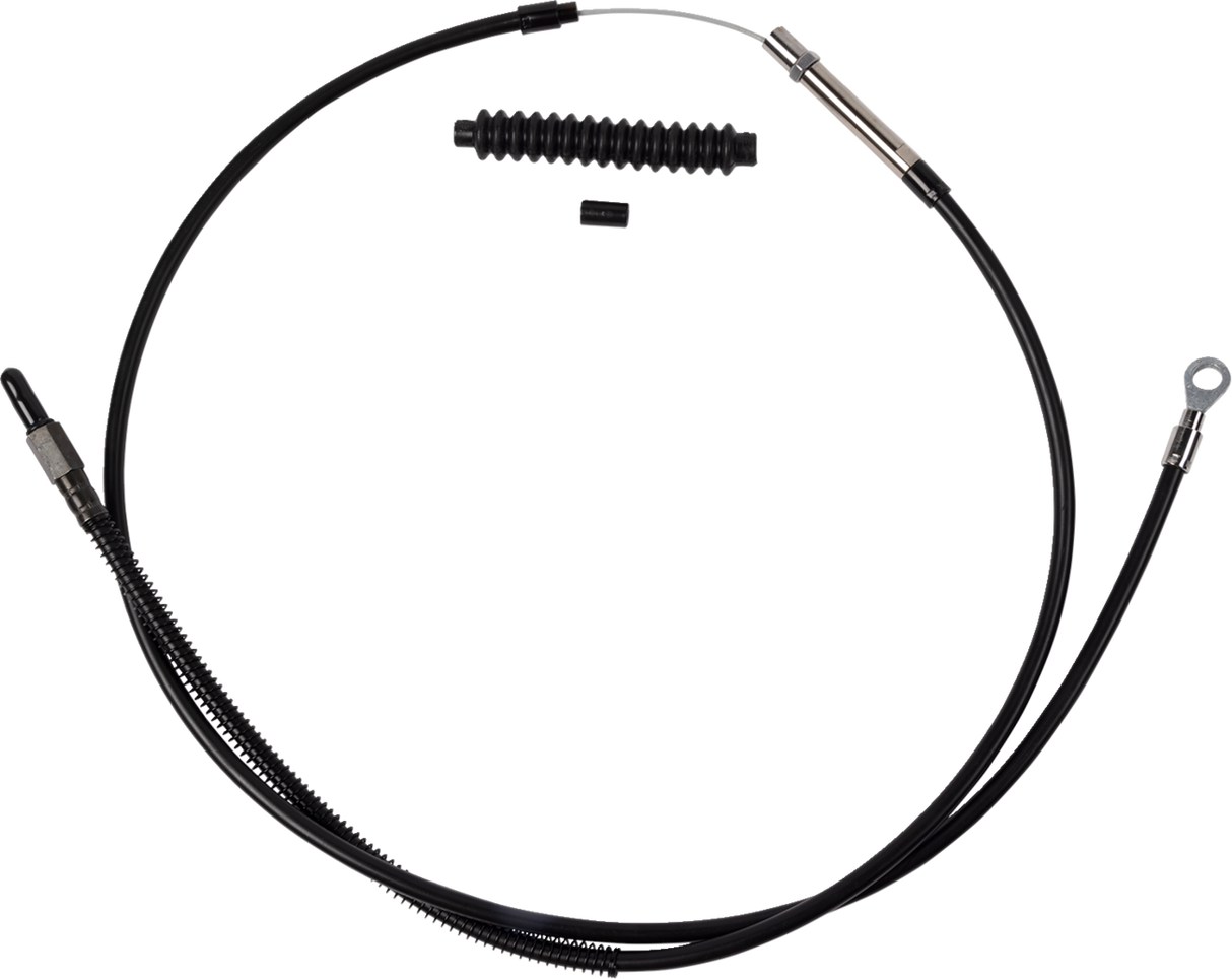 High-Efficiency Black Vinyl Clutch Cable - +8\" Size 2018 - 2023