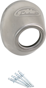 End Cap - Stainless Steel - Straight Cut - PC4/Q4