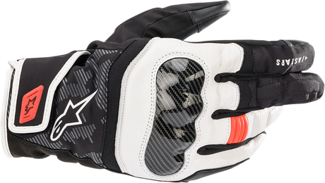 SMX Z Drystar® gloves - Black/White/Fluo Red - XL