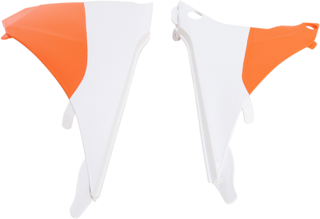 Airbox Cover - White/Orange 2014 - 2016