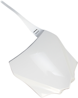 Front Number Plate - White 2014 - 2023