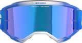 Vision 5 Goggle - Blaze - Blue - Blue Mirror Lens