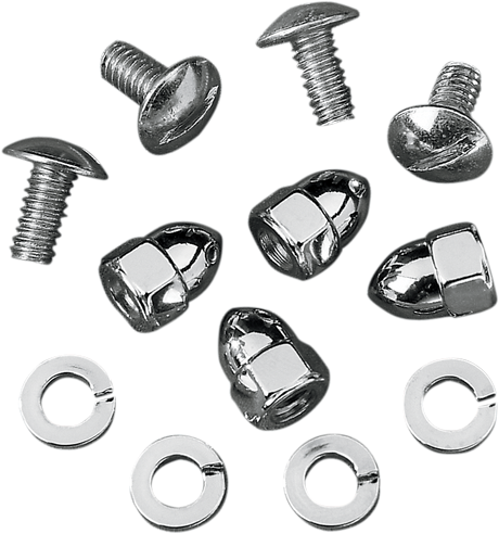 License Plate Fasteners - Acorn Nuts