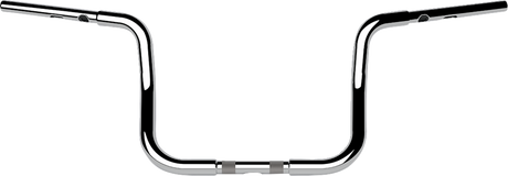 Handlebar - Twin Round - 1-1/4\" x 10\" - Chrome 2023 - 2024