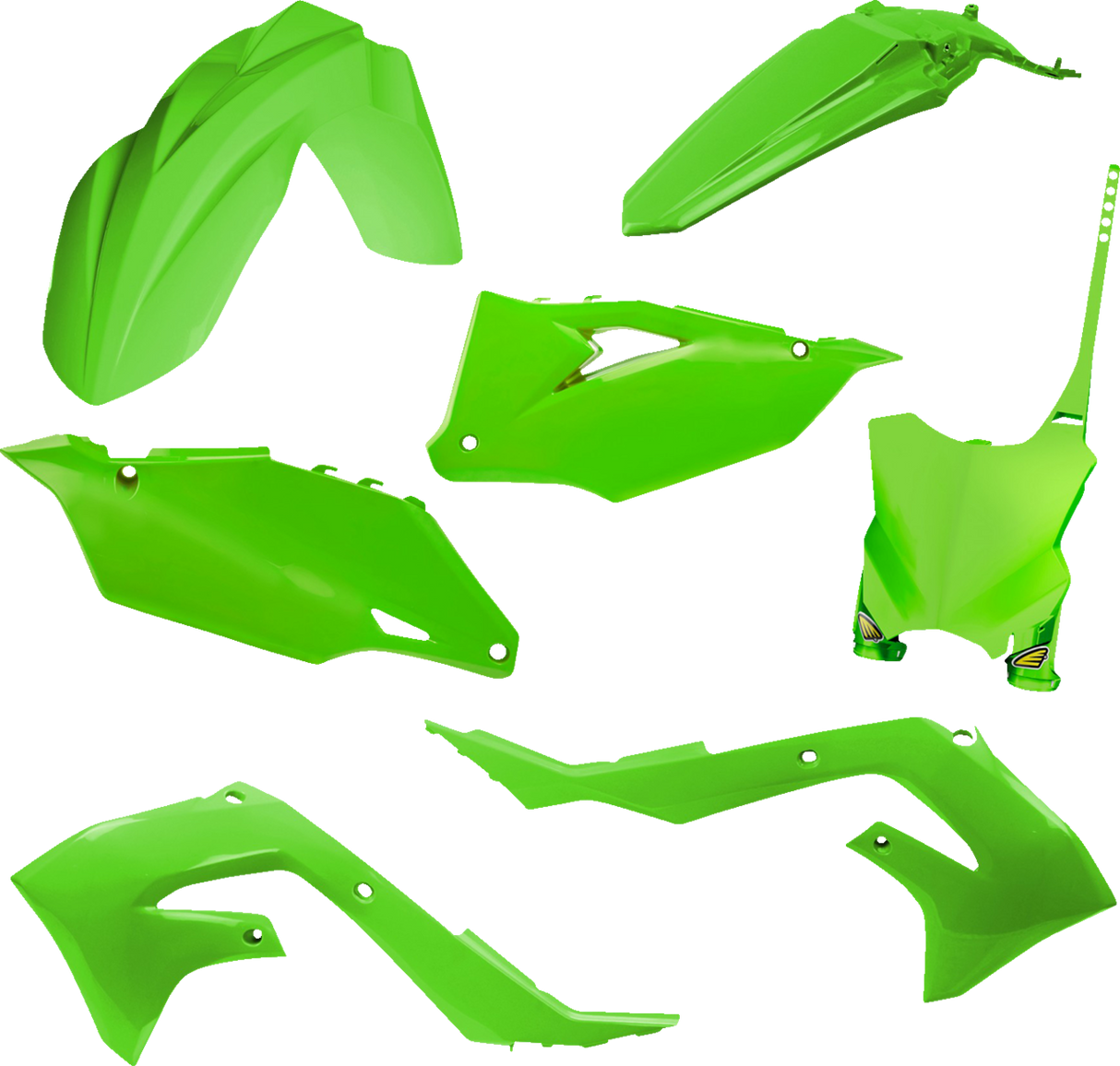 5 Piece Replica Body Kit - OEM Green - Kawasaki 2019 - 2023