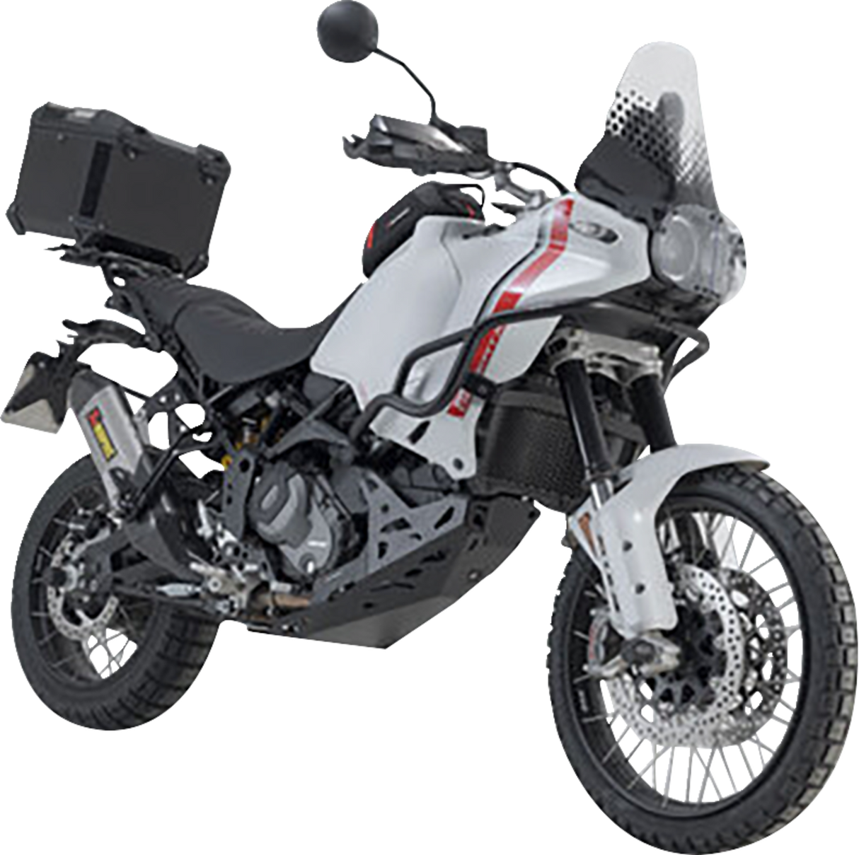 TRAX ADV Top Case System - Black - Ducati DesertX \'22-\'24 2022 - 2024