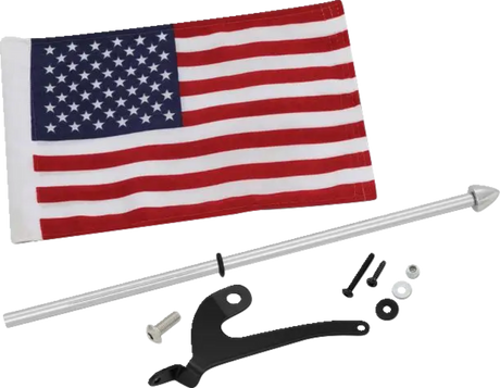 Flag Pole - Left - Chrome - Can-Am RT/F3 2017 - 2024