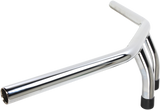 Handlebar - T-Bar - 8\" - Dimpled - Chrome