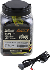 Battery Lead - O1 - SAE/12V - Permanent - 20 Pack