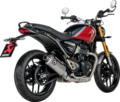 Slip-On Line Muffler - Titanium - Speed/Scrambler 400 2024 - 2024